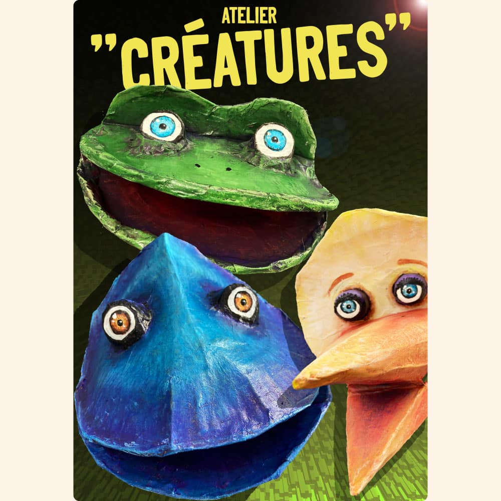 Créatures marionnette dj glaouch