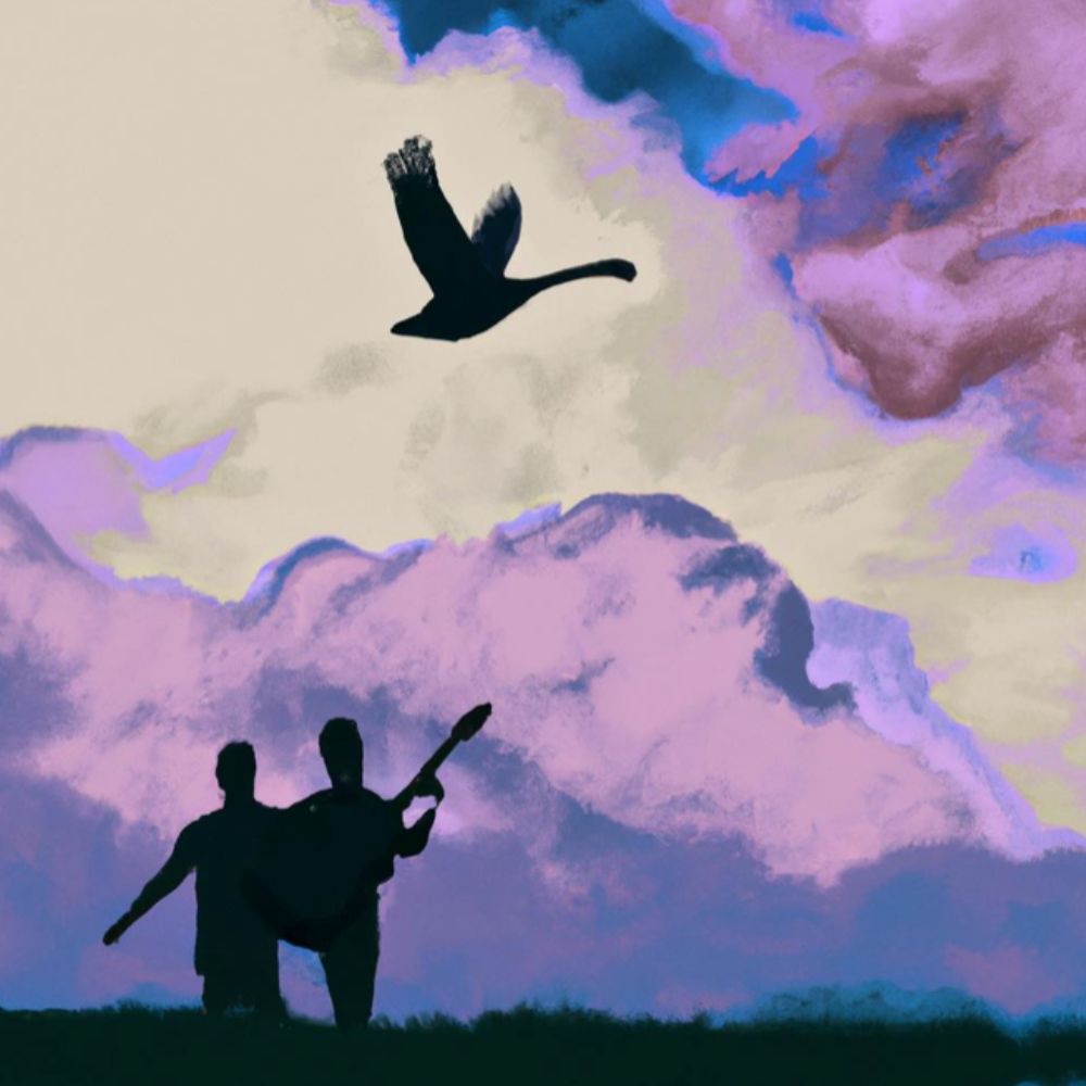 l'oie qui aboie illustration de leur spectacle